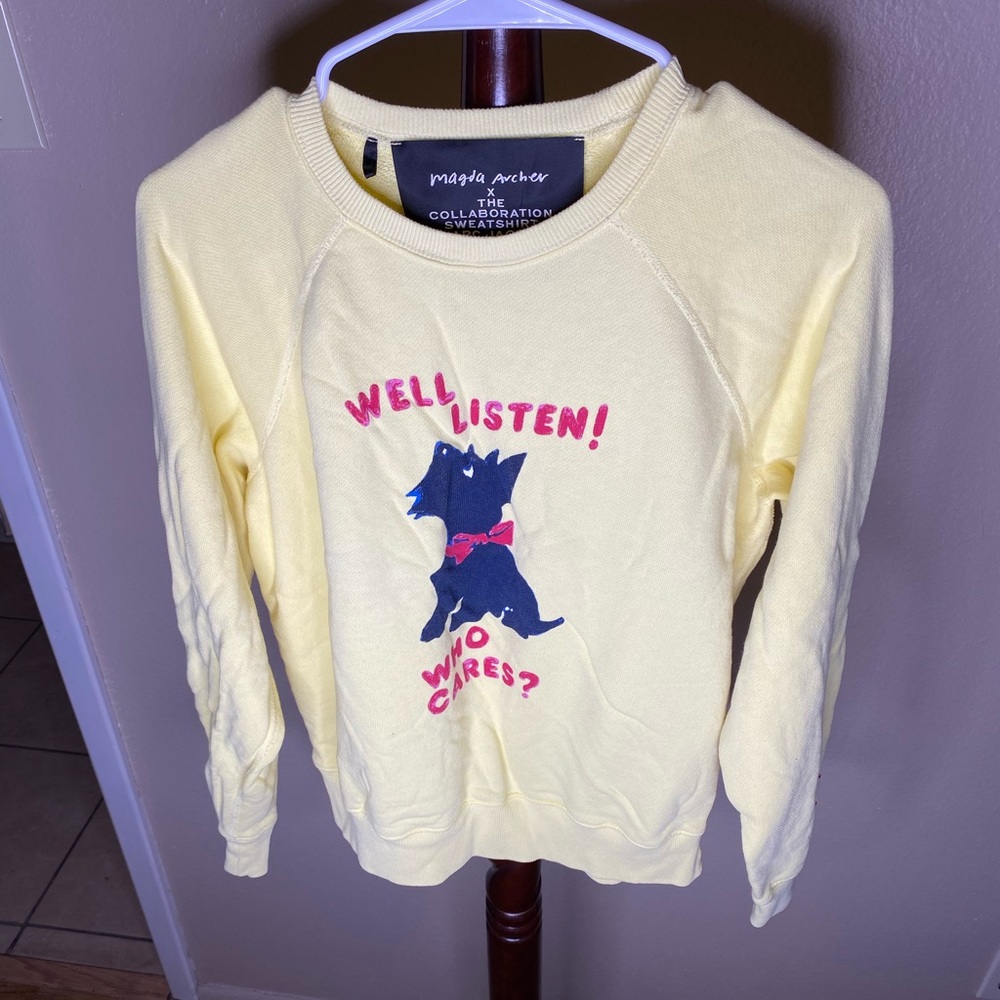 MAGDA ARCHER X MARC JACOBS SWEAT SHIRT SIZE XS